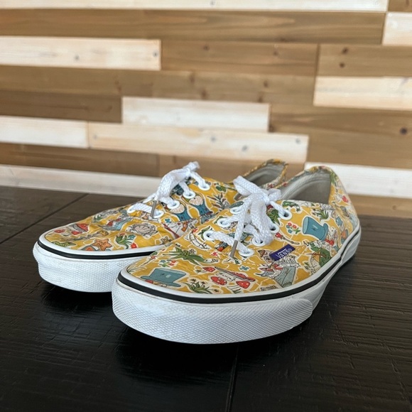 Vans x Liberty of London Alice in Wonderland Rare Women's Sneakers SZ 7 - Picture 1 of 8